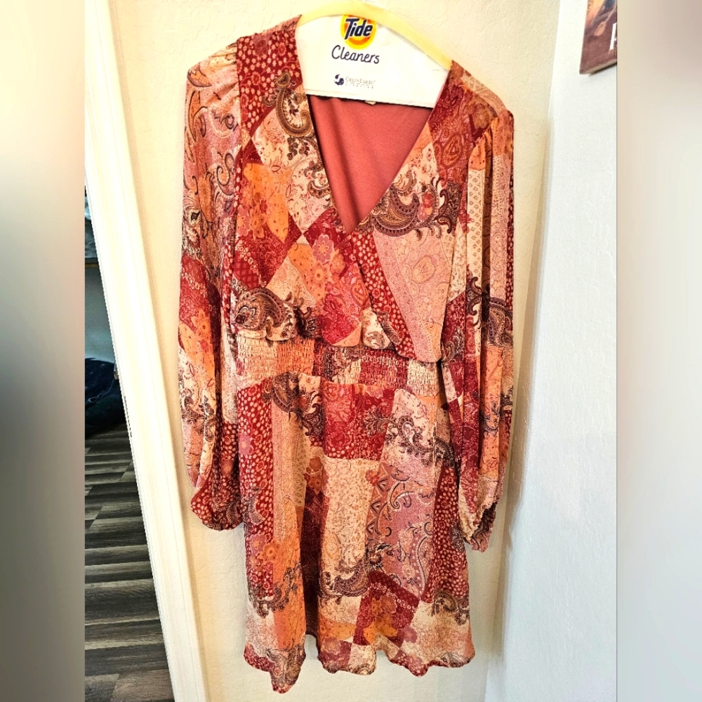 Bohemian Patchwork Dress